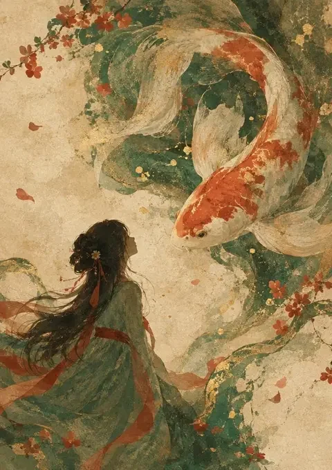 我的女友是锦鲤 短剧封面，甜宠恋爱题材，共 76 集